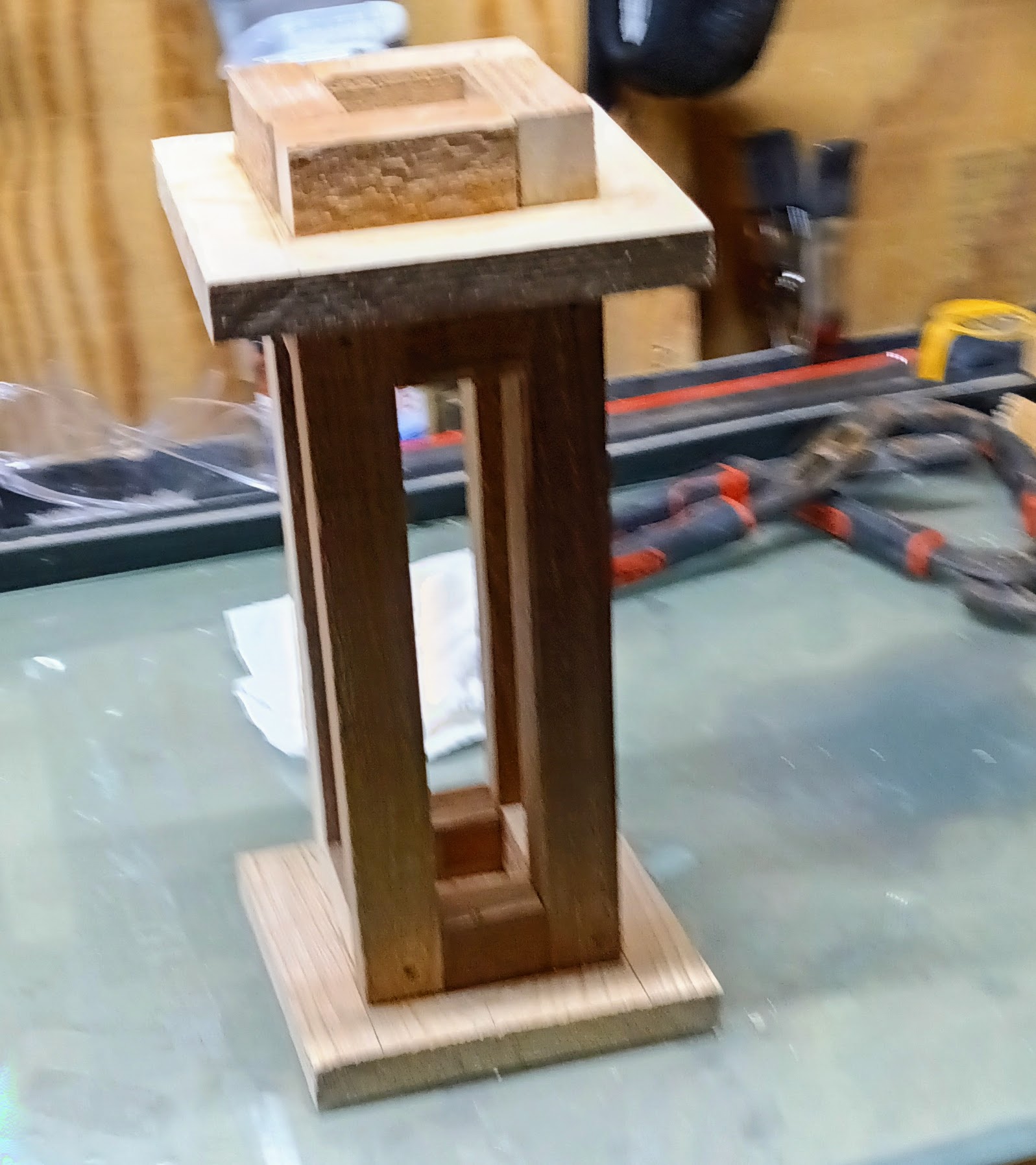 Wooden Lantern Decor