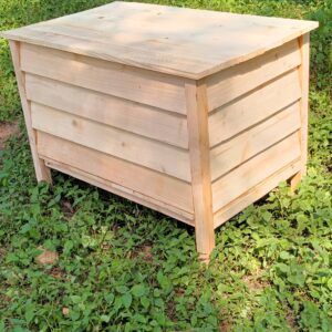 Cedar Outdoor Storage Chest