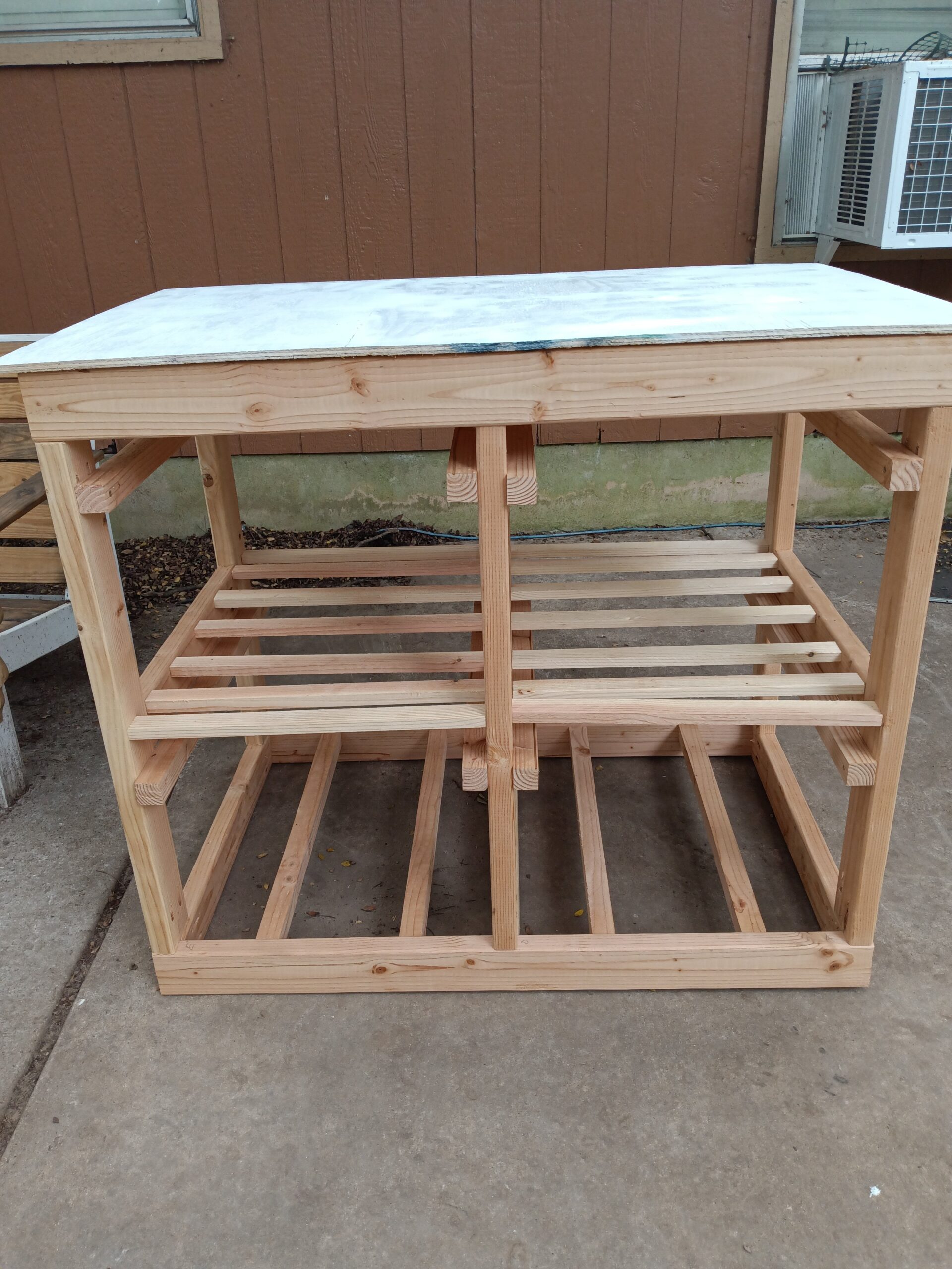 Garage Shelf and table